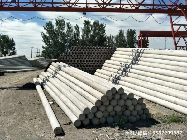 甘南190*10米非预应力水泥电线杆