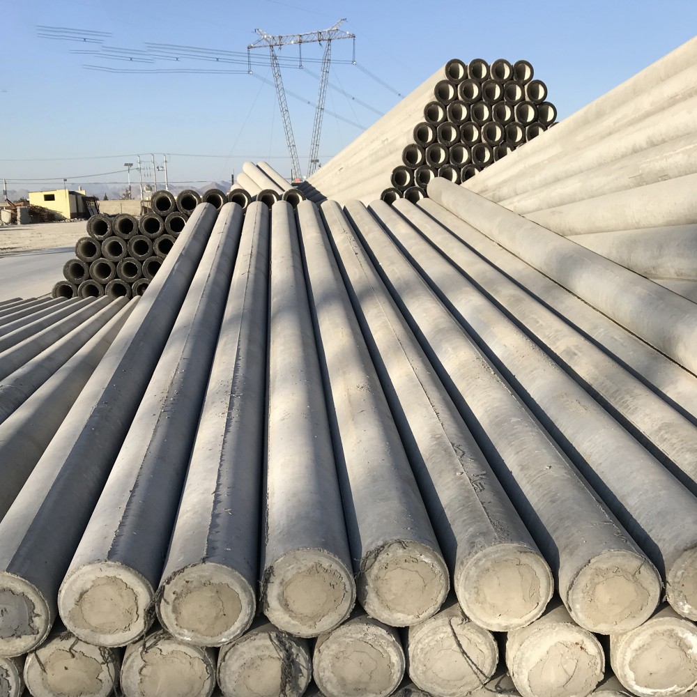 甘南190×18米非预应力水泥电线杆