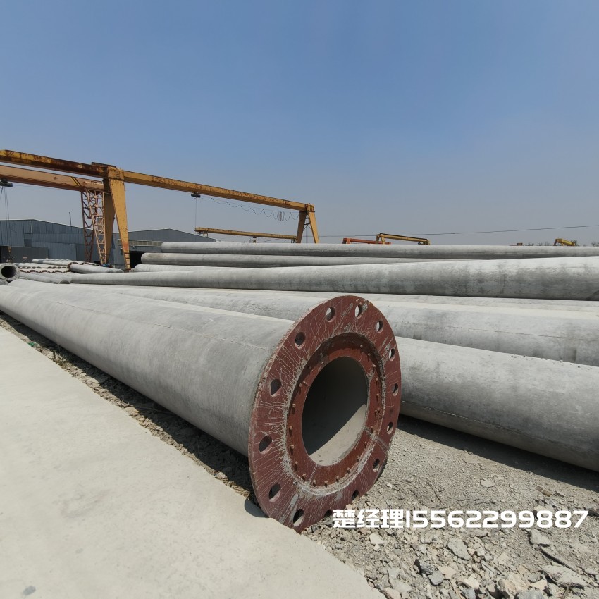 甘南12米无拉线电杆